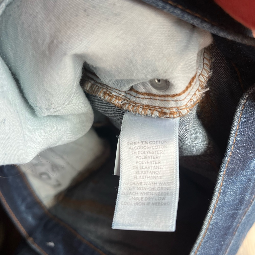 LOFT Ripped Blue Jeans - Picture 5 of 5